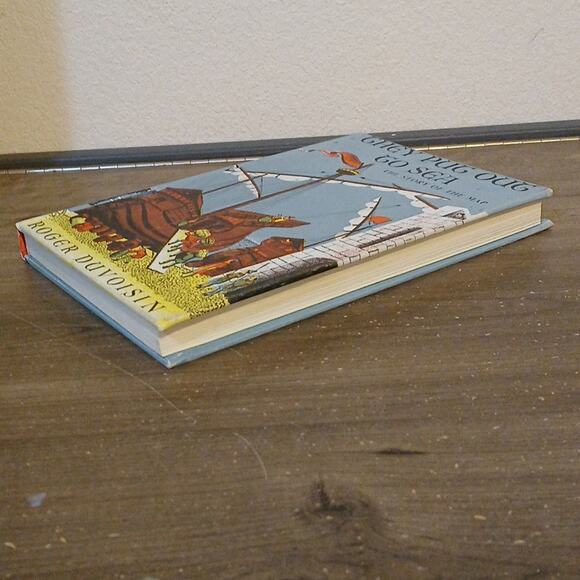 They put out to see the story of the map by Roger Duvoisin 1944 library binding - Picture 10 of 10